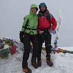 Silke und Klaus am Gipfel