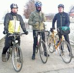 05.11.2014: Die erste RR-Tour: Hans, Bernhard, Ulrich